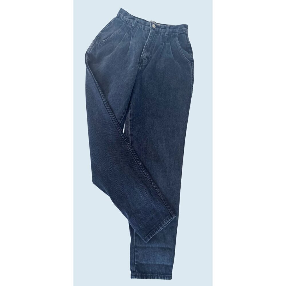 Vintage STEFANO Pleated High Waisted Mom Jeans 80 / 90s Size 24